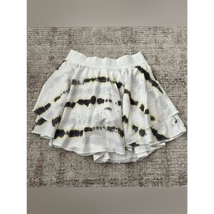 lululemon court rival high rise skirt White Gray Women’s Size 6